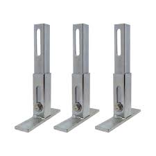 KIT C/ 3 SUPORTES PARA FIXA��O DE AUTOMA��O BASCULANTE UNIVERSAL 