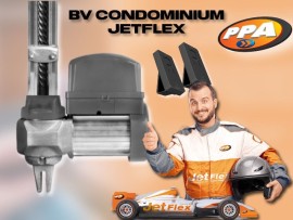 MOTOR PPA BV CONDOMINIUM JET FLEX TRILHO III ALUM�NIO 1,50 M PORT�O 480KG