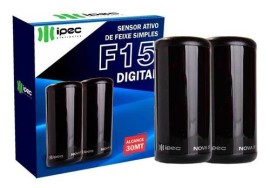 Sensor de Barreira Fotoc�lula Infravermelho Ativo IR 15 Digital 