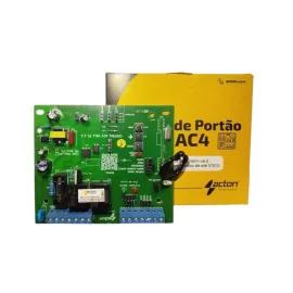 CENTRAL DE COMANDO  ACTON AC4 UNIVERSAL P/ MOTOR DE PORT�O PPA GAREN RCG AGL