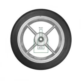 RODA COMPLETA / PNEU SEM CUBO PARA PIVO ROB� PECCININ NICE