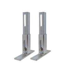 KIT C/ 2 SUPORTES PARA FIXA��O DE AUTOMA��O BASCULANTE UNIVERSAL