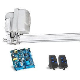 Motor de Port�o Pivotante 1/3 HP Alum�nio Max 75cm Folha Simples Peccinin